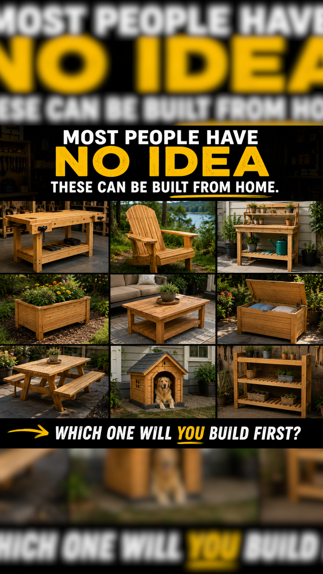 WoodCrafts DIY Facebook ad