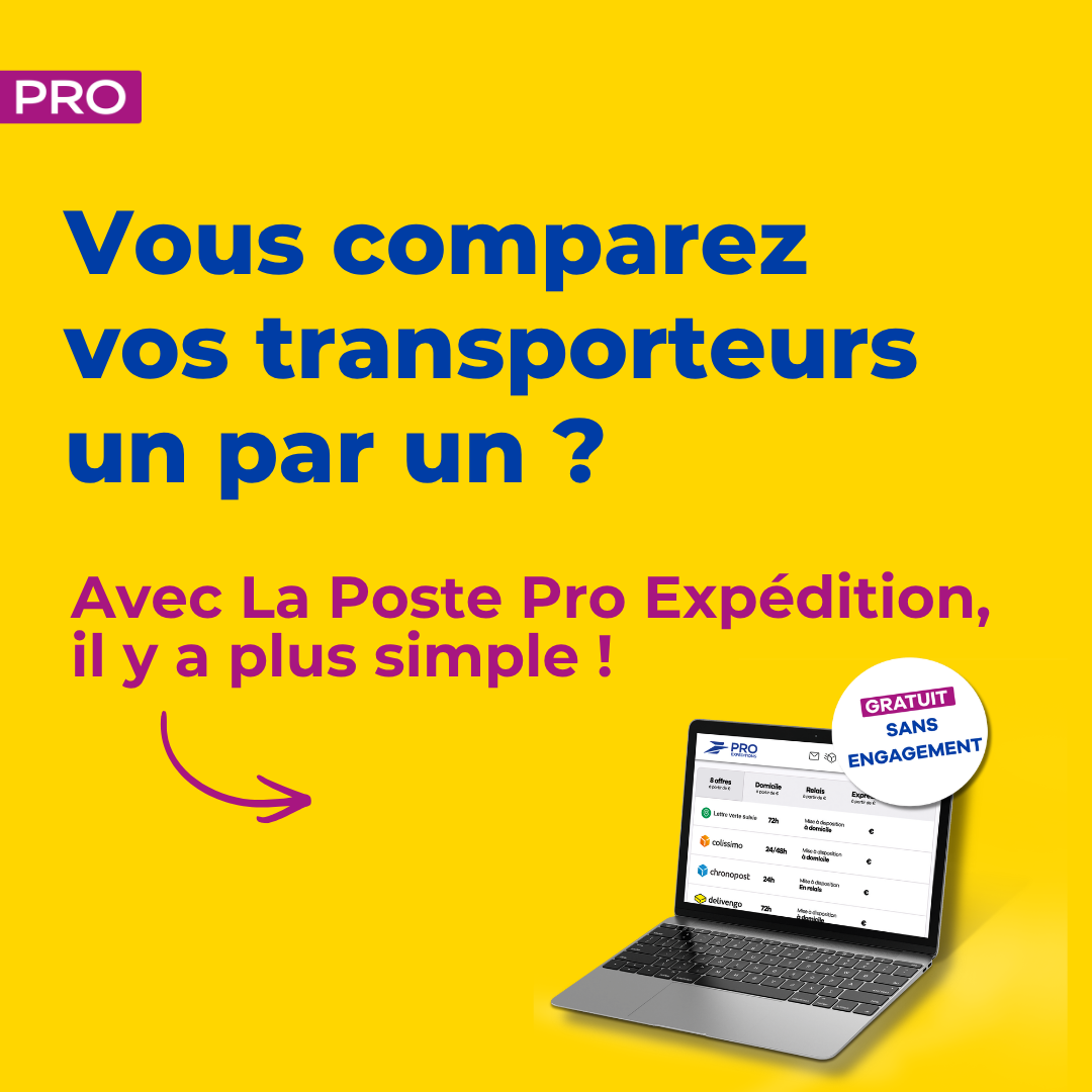 La Poste Pro Facebook ad