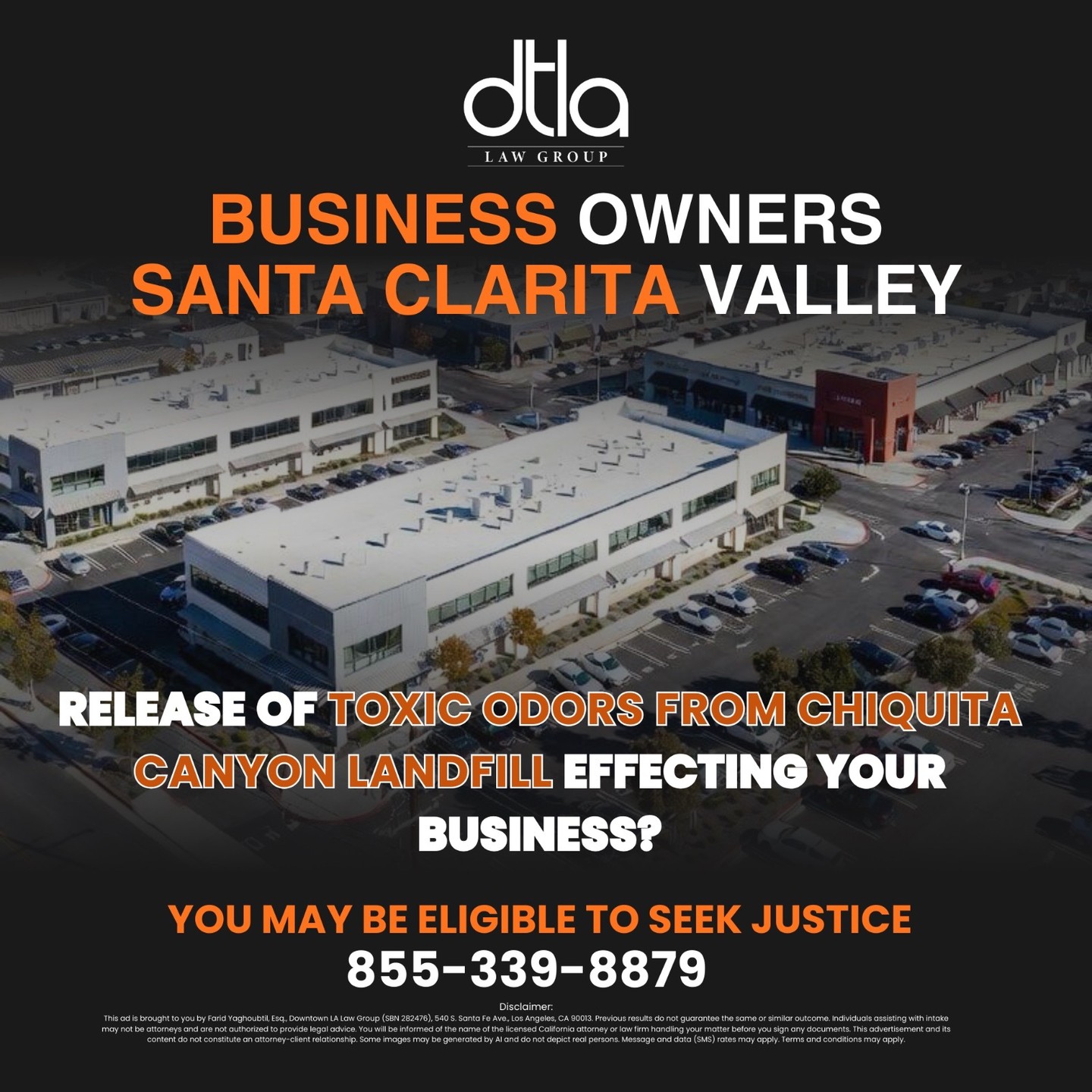 Downtown L.A. Law Group Facebook ad