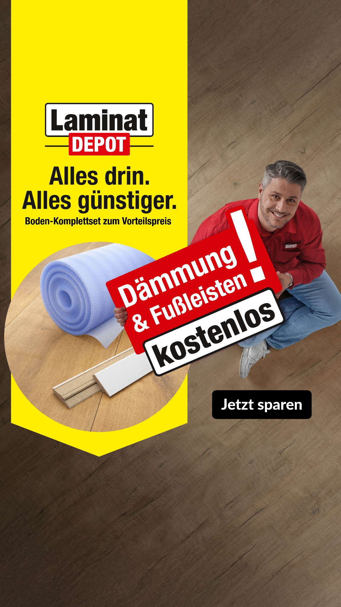 Laminat DEPOT Facebook ad