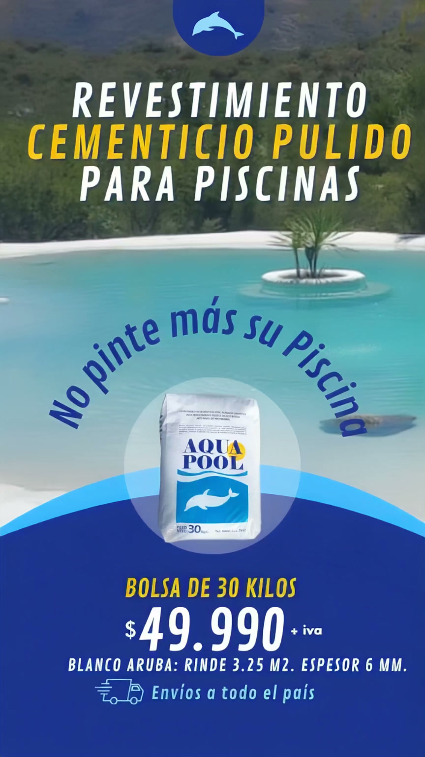 Pool & Spa Facebook ad: Ahorrá dinero y evitá el mantenimiento de tu piscina