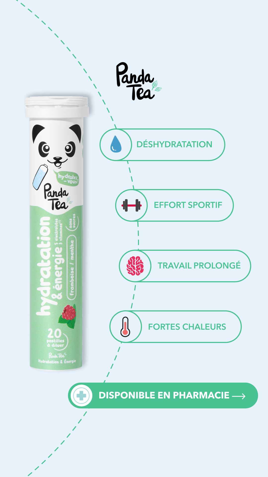 Panda Tea Facebook ad