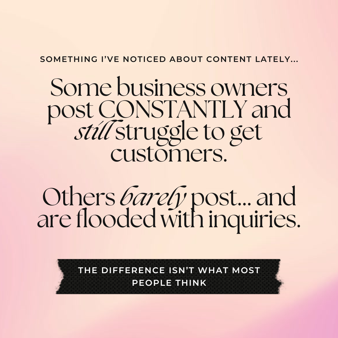 Atlas & Anchor Marketing Facebook ad: Why Posting More Content Won't Fix Your Sales Problem (And…