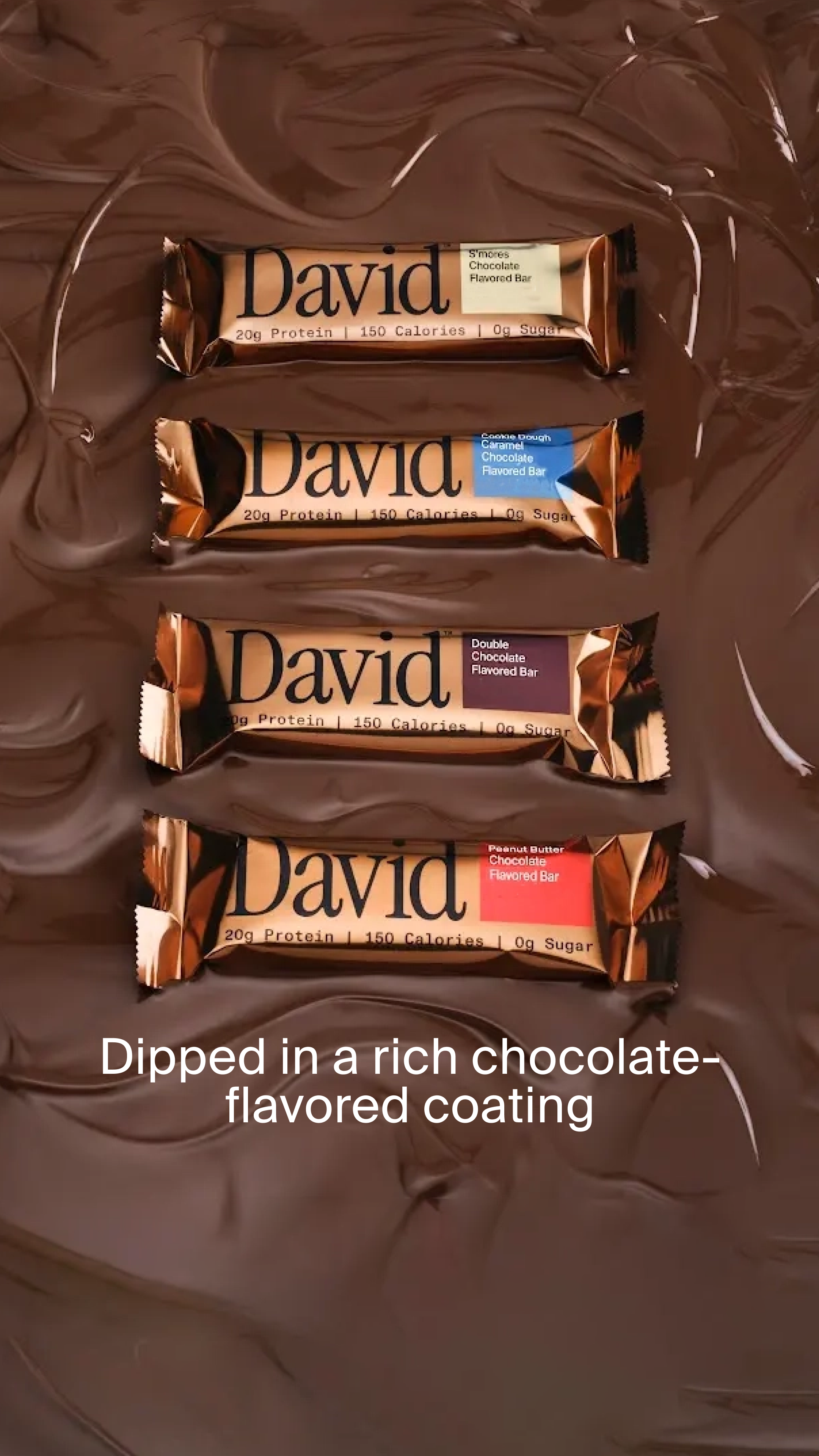 David Protein Facebook ad