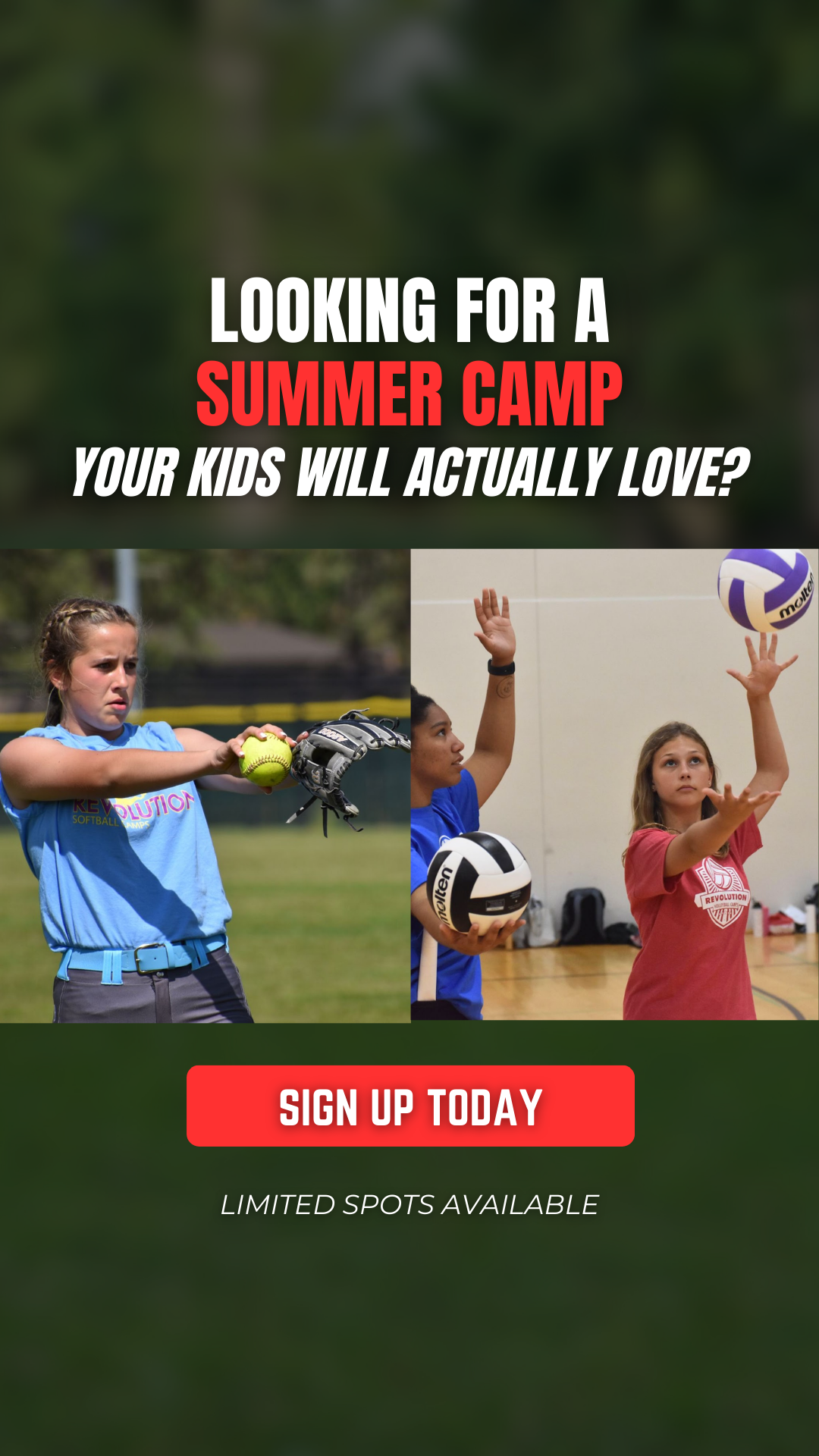 Season 2 Sports Camps Facebook ad from Mar 10, 2026