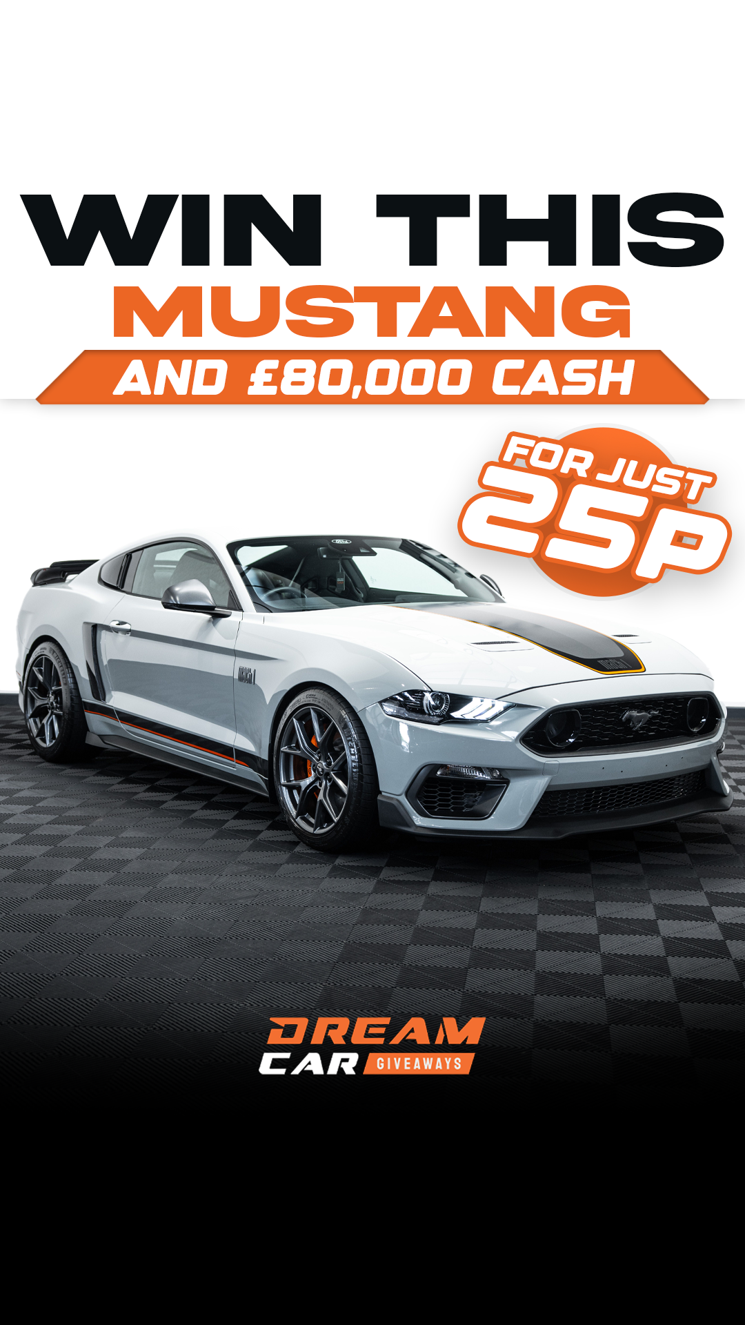Dream Car Giveaways Facebook ad