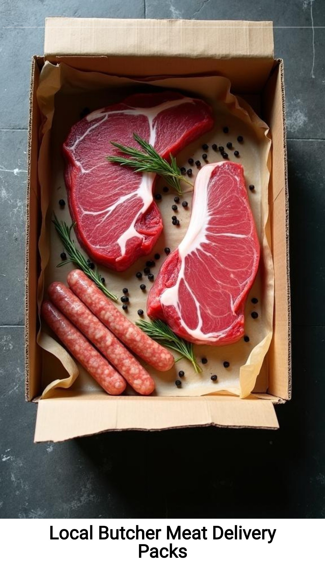 FAQArena Frontier Facebook ad: Local Butcher Meat Delivery Packs!