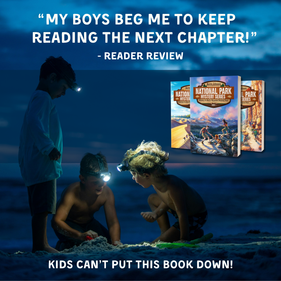 National Park Mystery Series Facebook ad