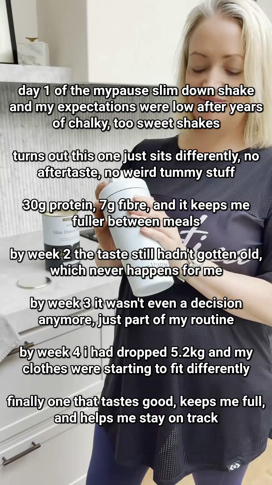 MyPause Health Facebook ad: The Shake Made For Women 40+