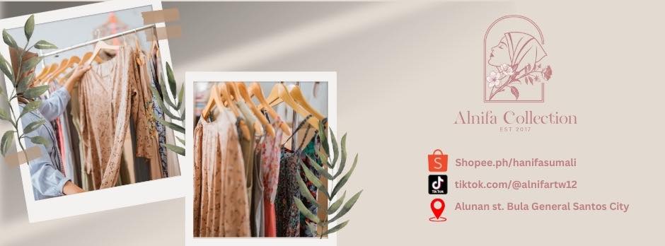 Alnifa Collections Facebook ad: DIRECT SUPPLIER OF JAKARTA BANGKOK DRESS, MALAYSIAN HIJABS…