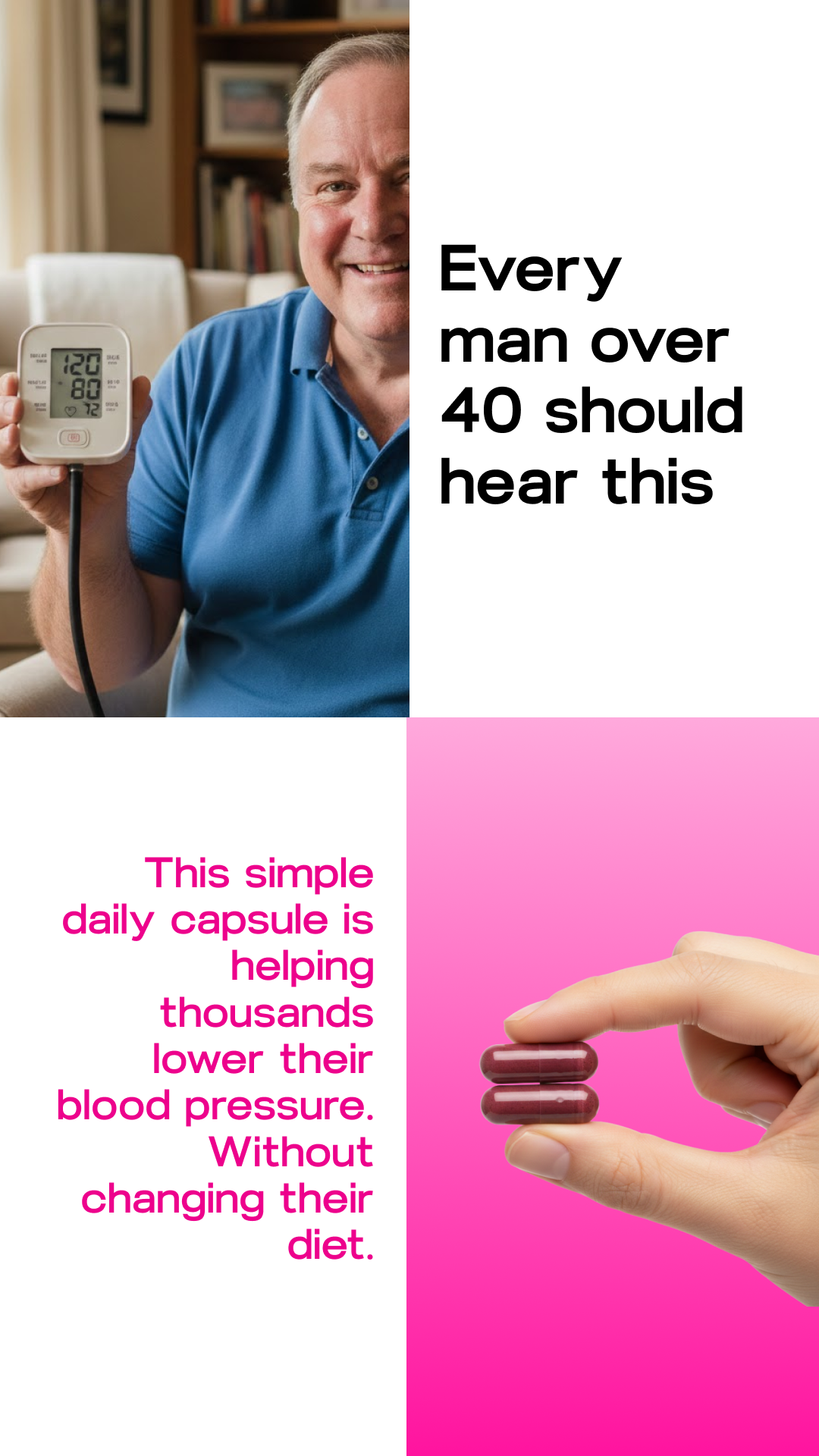 Blood Pressure Secrets Facebook ad