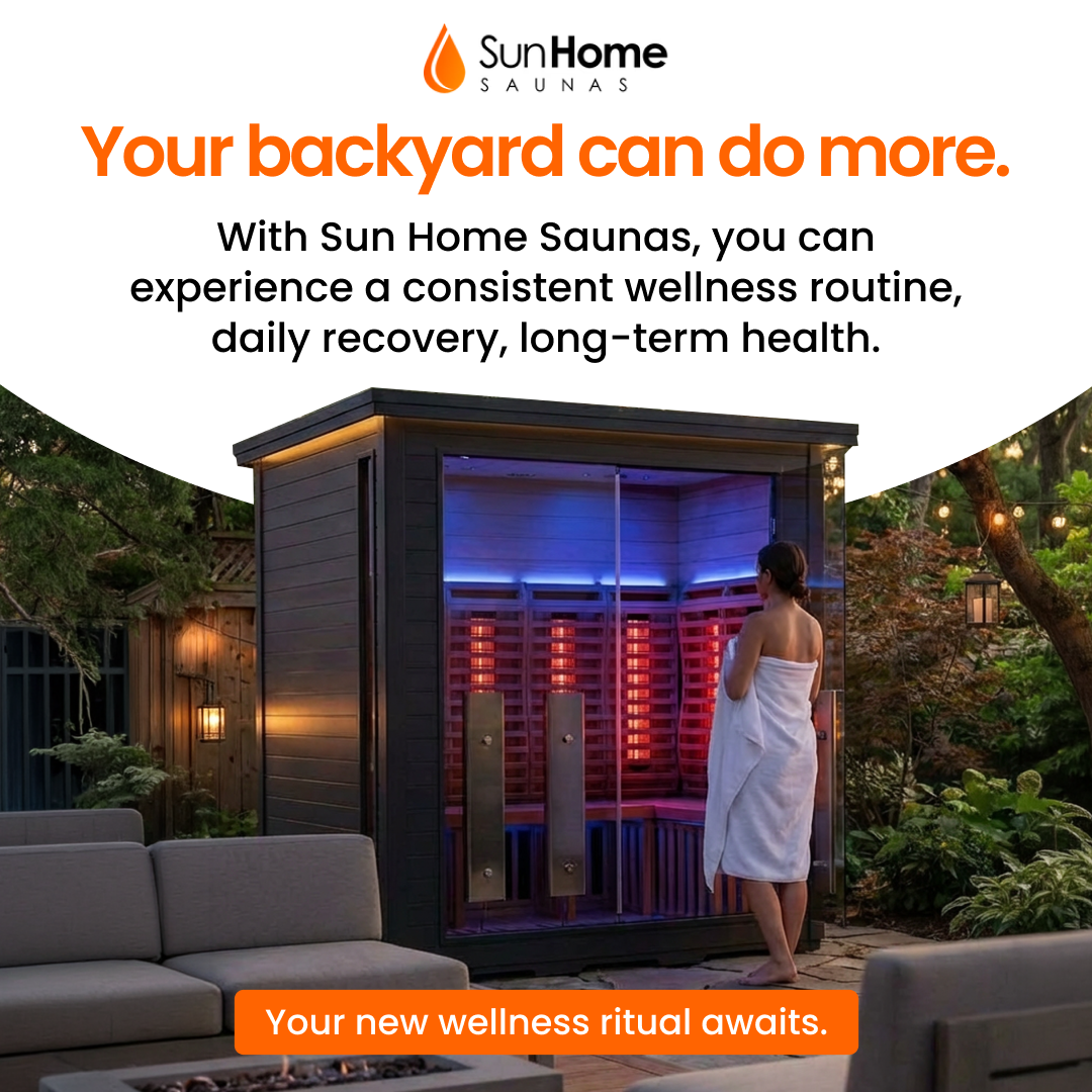 Sun Home Saunas Facebook ad