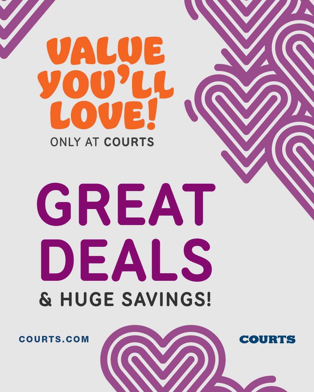 Courts Jamaica Facebook ad