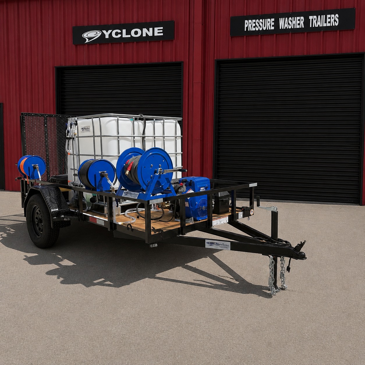 Will Dee Facebook ad: Pressure Washer Trailer w/ Soft Wash System - Brand New…