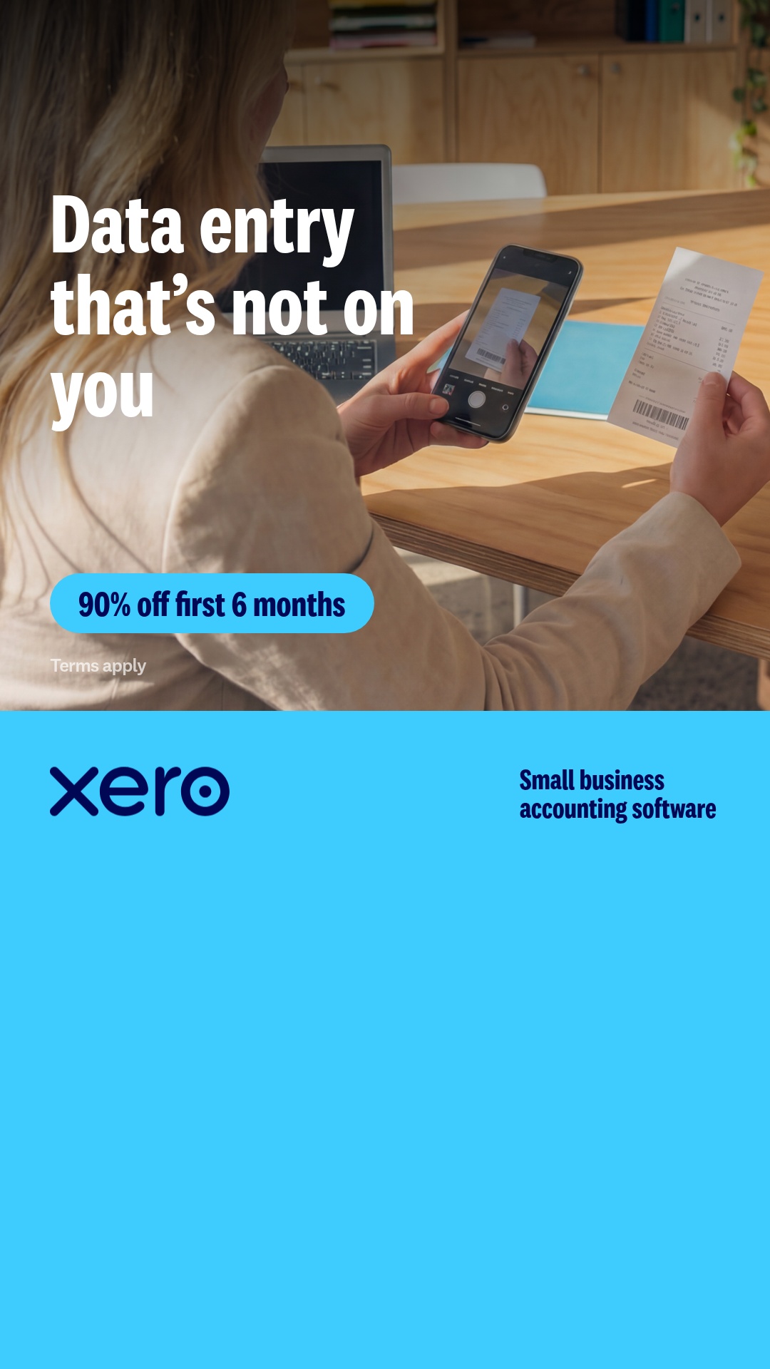 Xero Facebook ad
