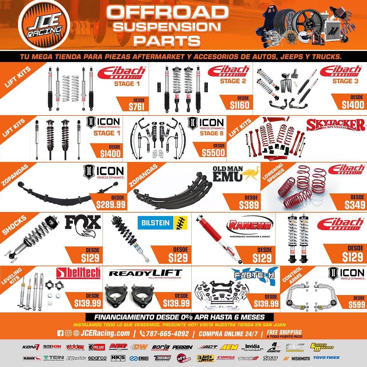 JCERacing.com Facebook ad