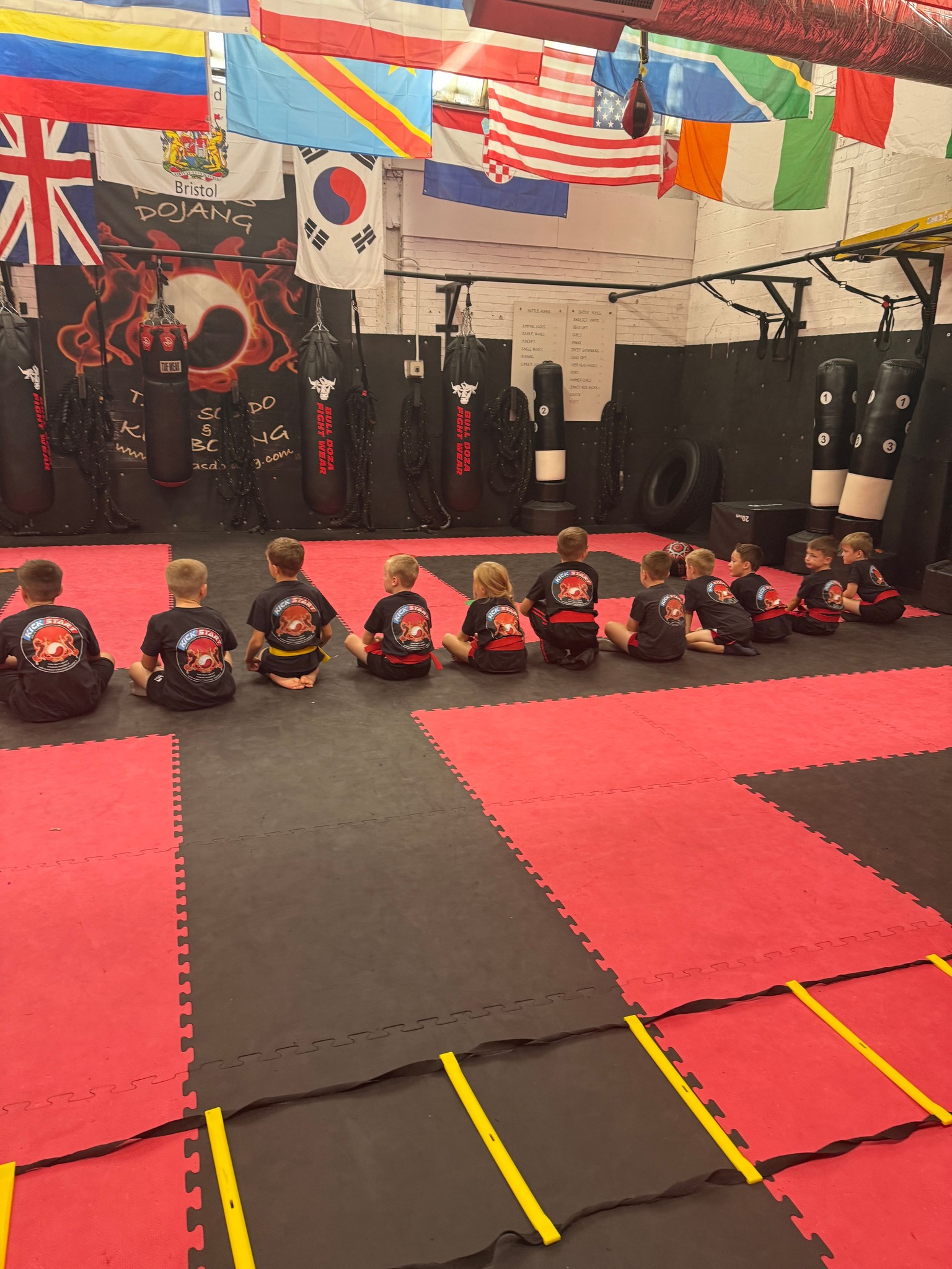 Kick start health, fitness and martial arts academy Facebook ad: OUR COMMUNITY IS OUR GREATEST STRENGTH