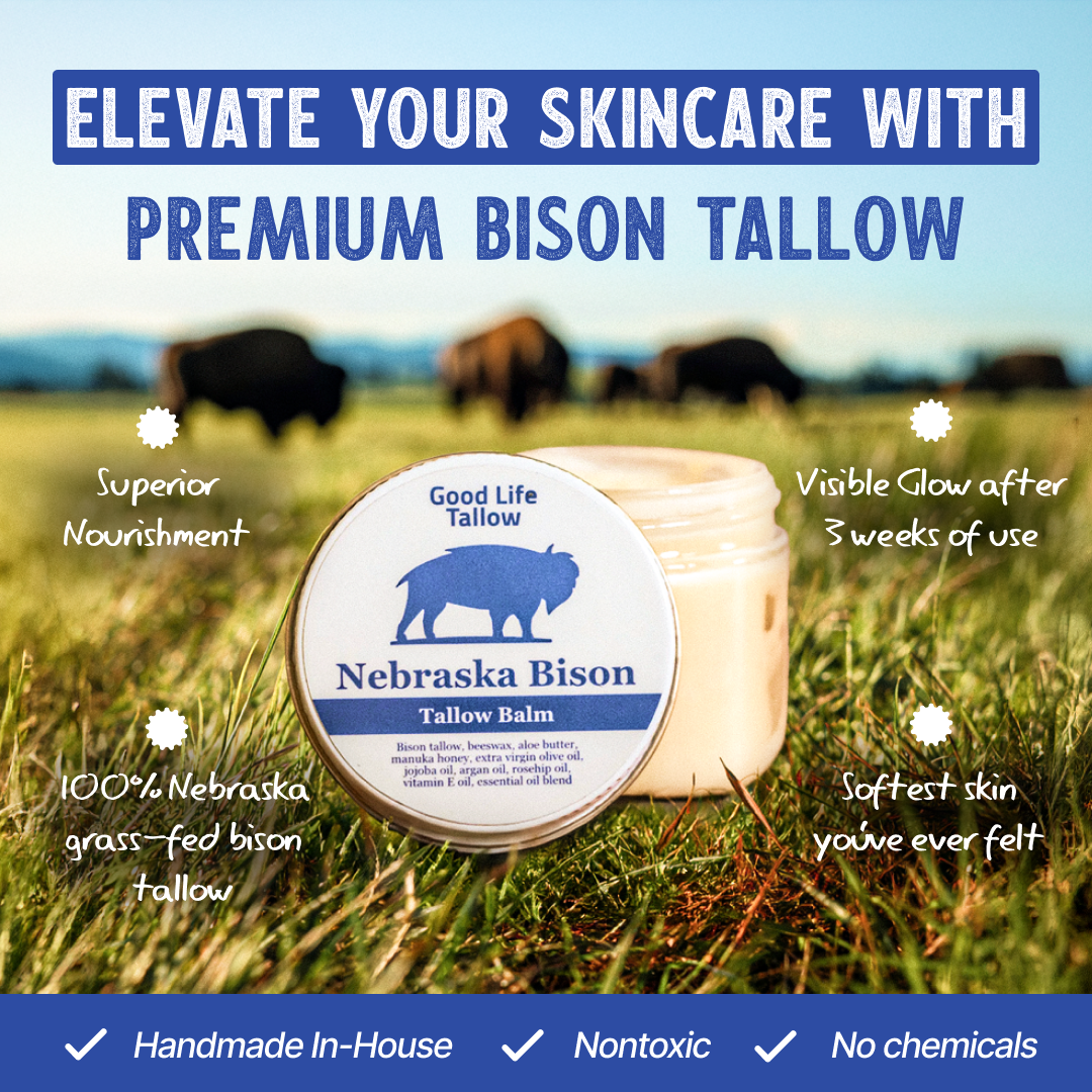Good Life Tallow Facebook ad: Ready for the softest skin you've ever felt?