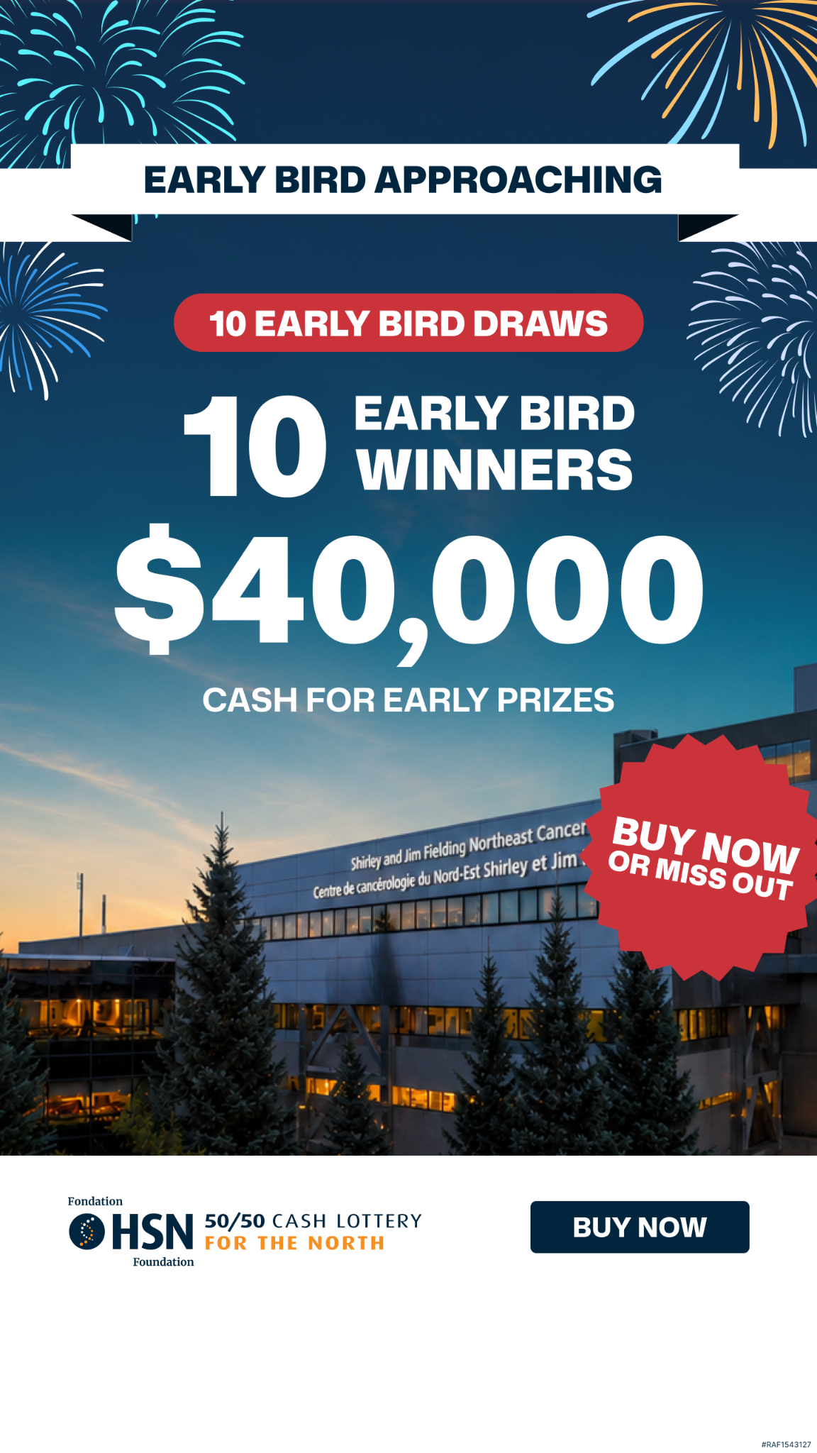 HSN 50/50 Facebook ad
