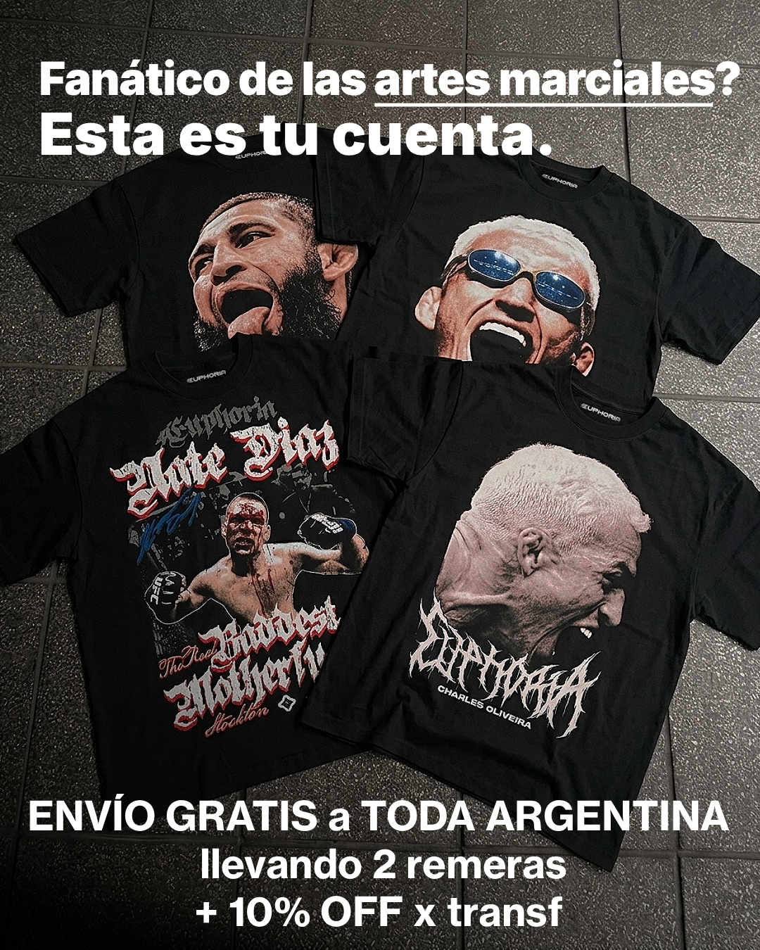 euphoriawear.ar Facebook ad: ENVIO GRATIS a TODA