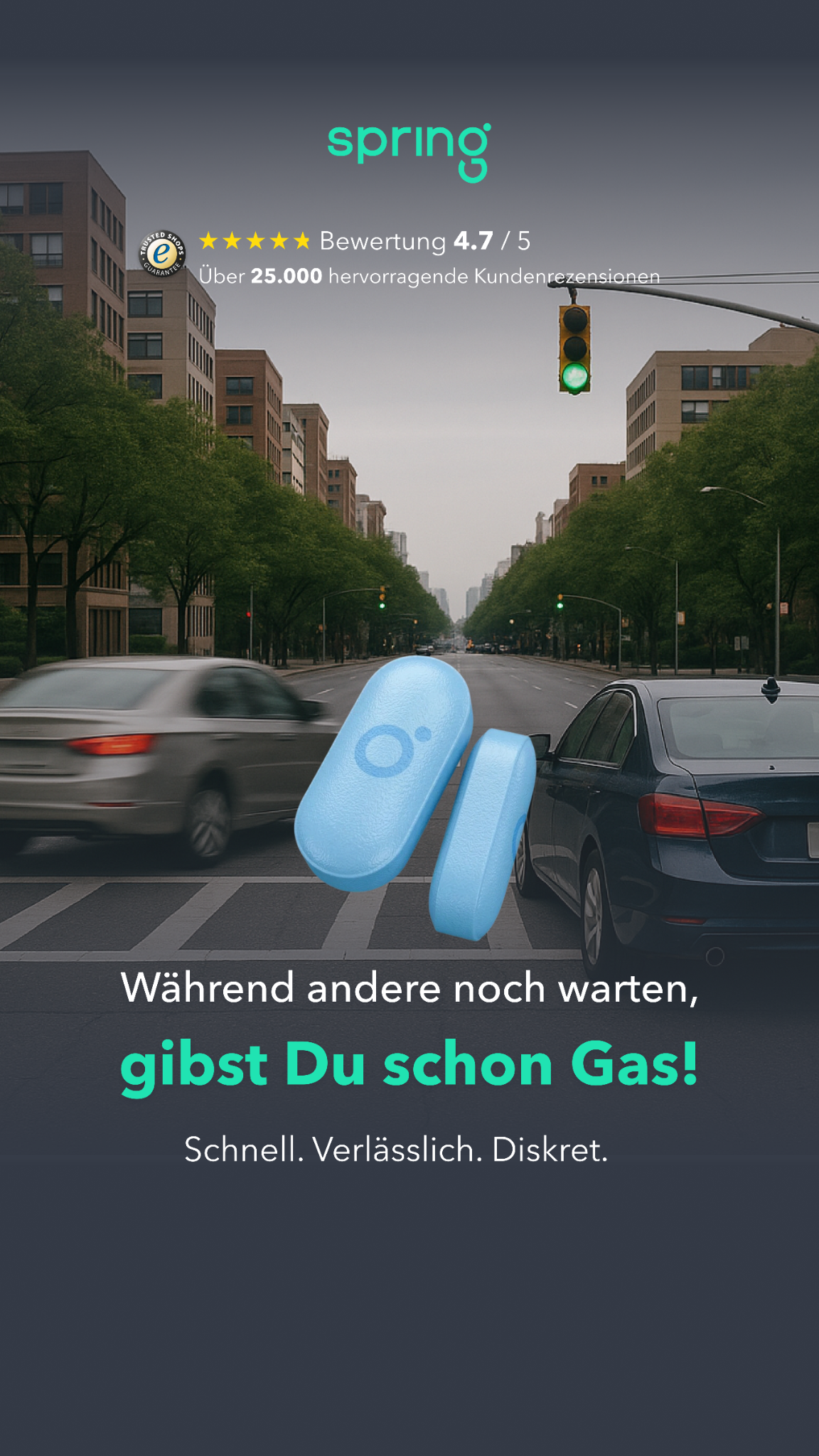 GoSpring Männergesundheit Deutschland  Facebook ad