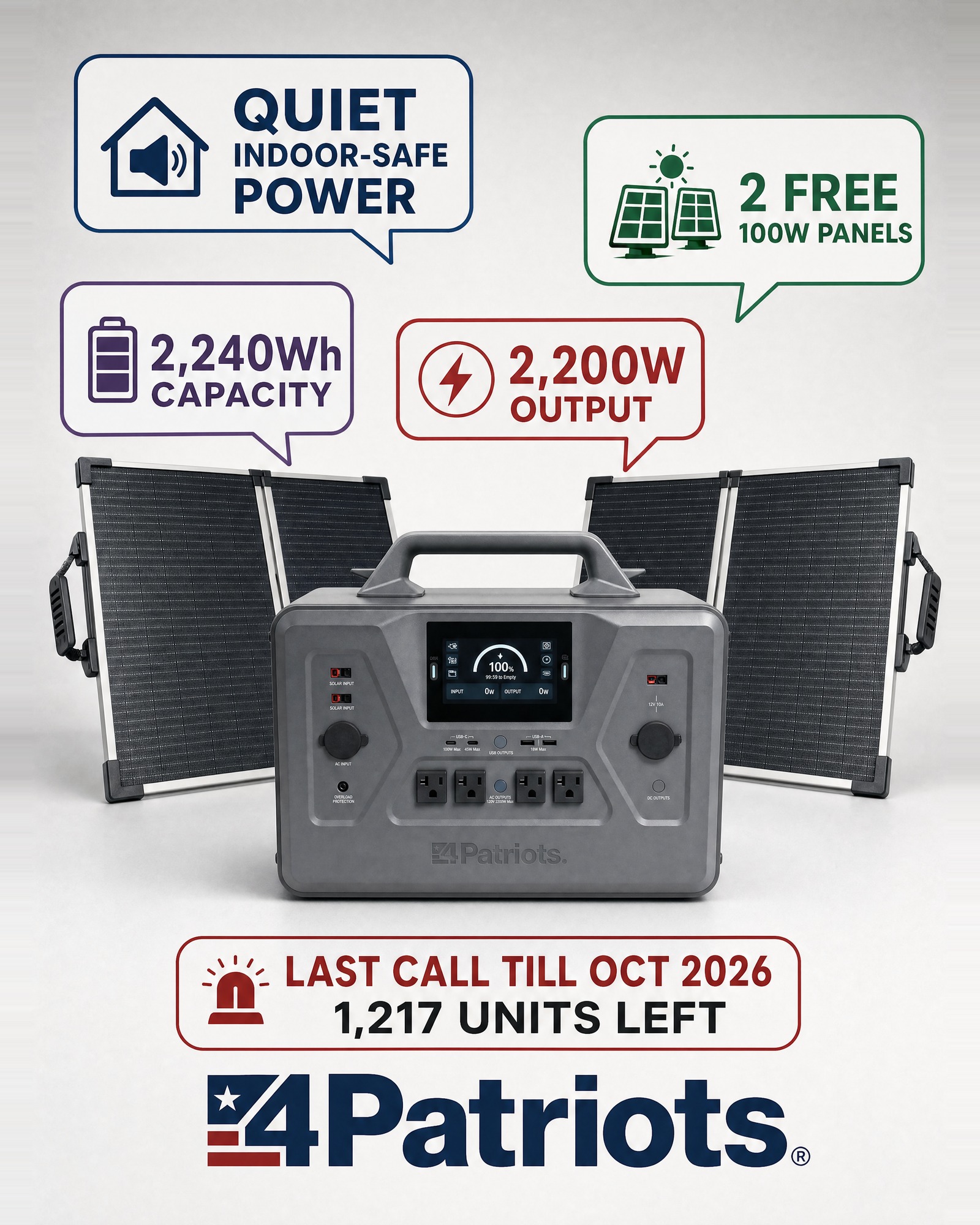 4Patriots Facebook ad