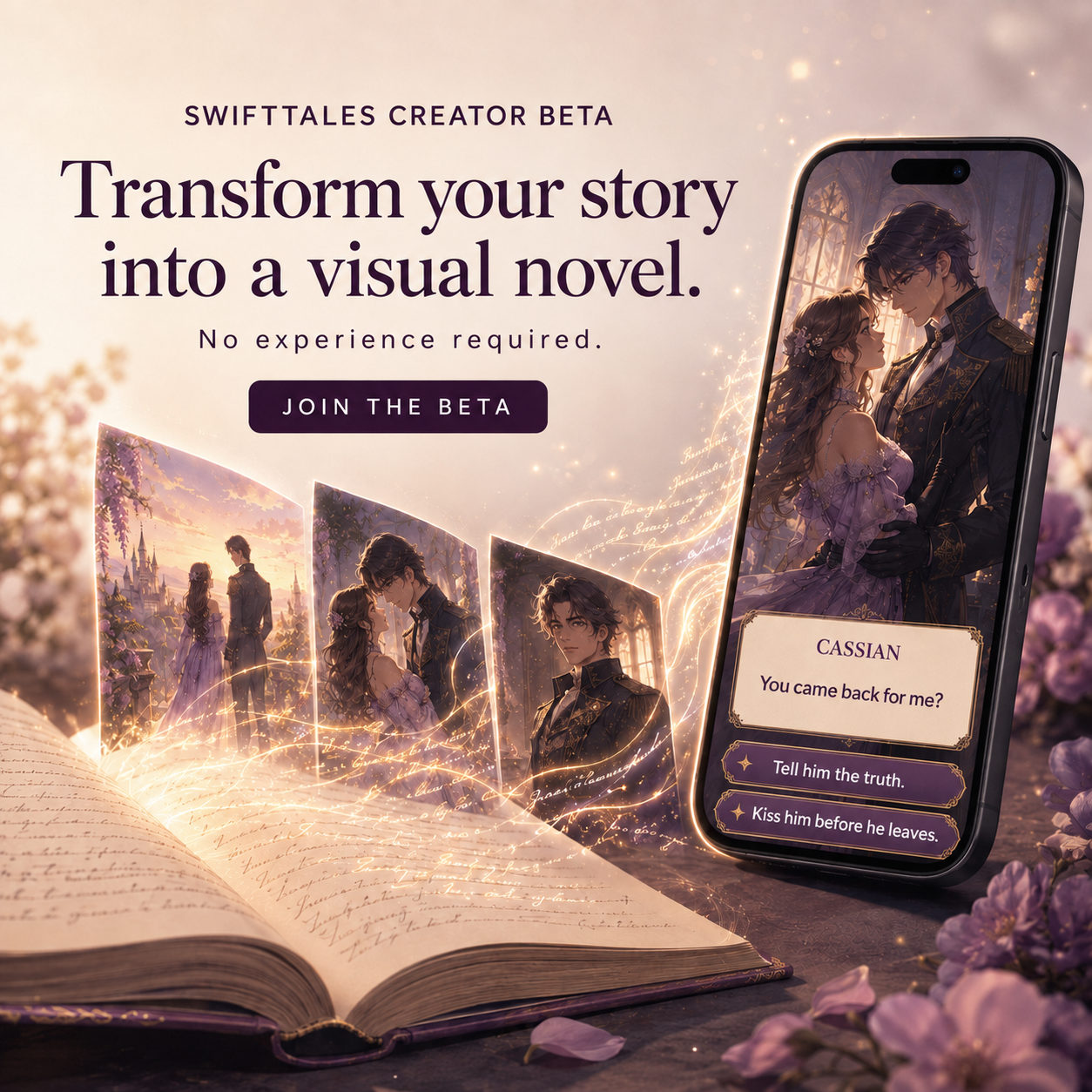 Lush: Interactive Romance Facebook ad: Create your own Interactive Story.