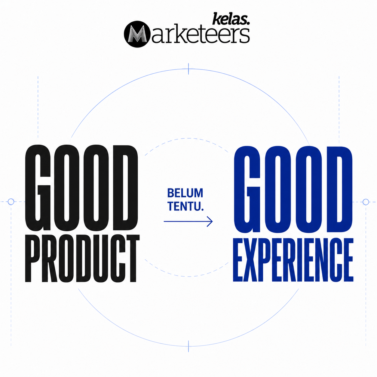 Marketeers Facebook ad: Pelanggan datang karena produk, tetapi bertahan karena…