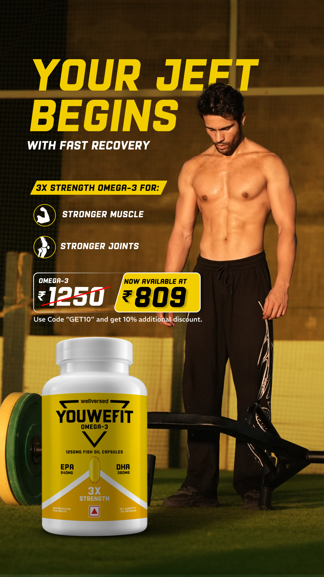 Youwefit - Wellversed Brand Facebook ad