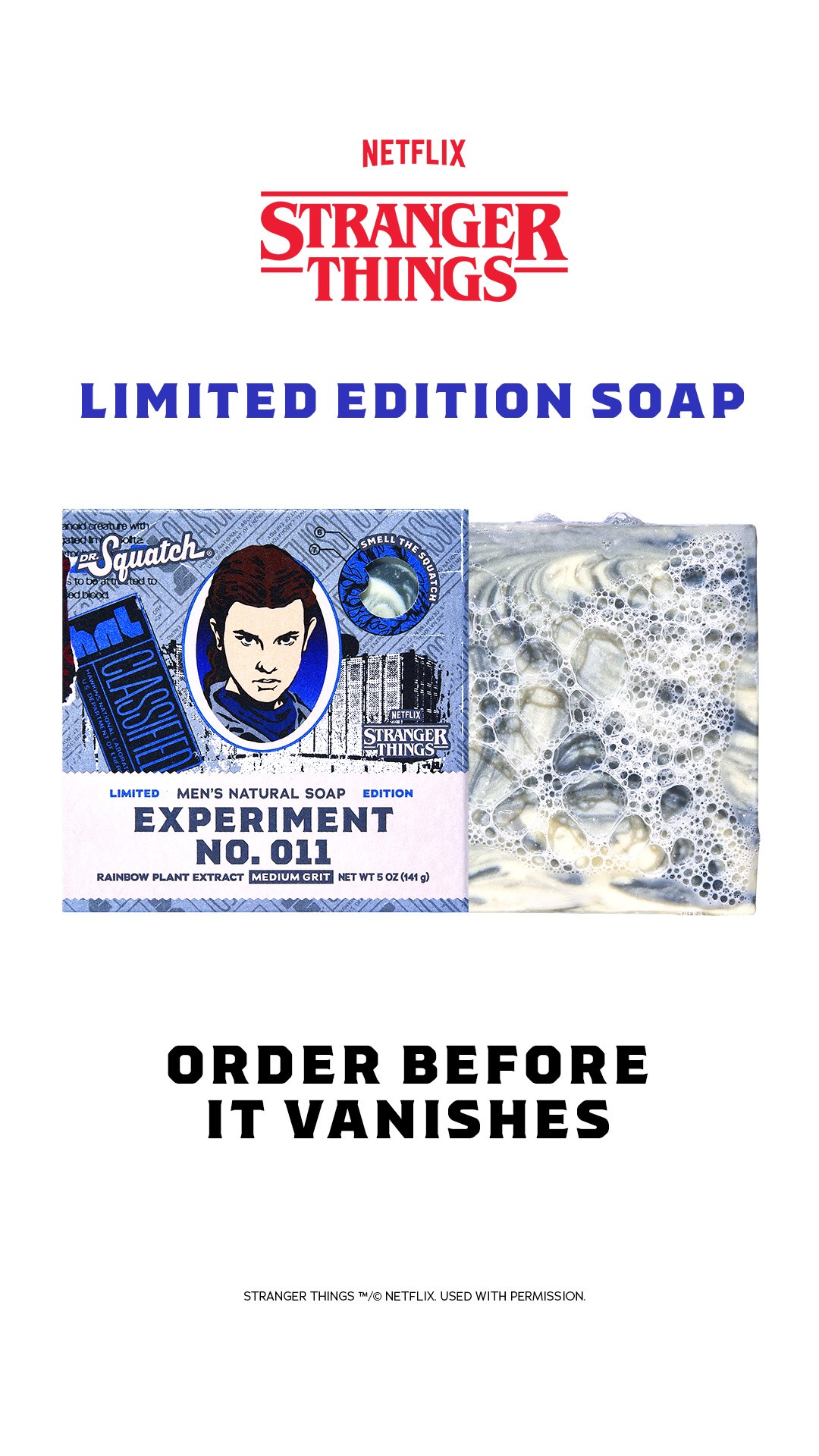 Dr. Squatch Facebook ad