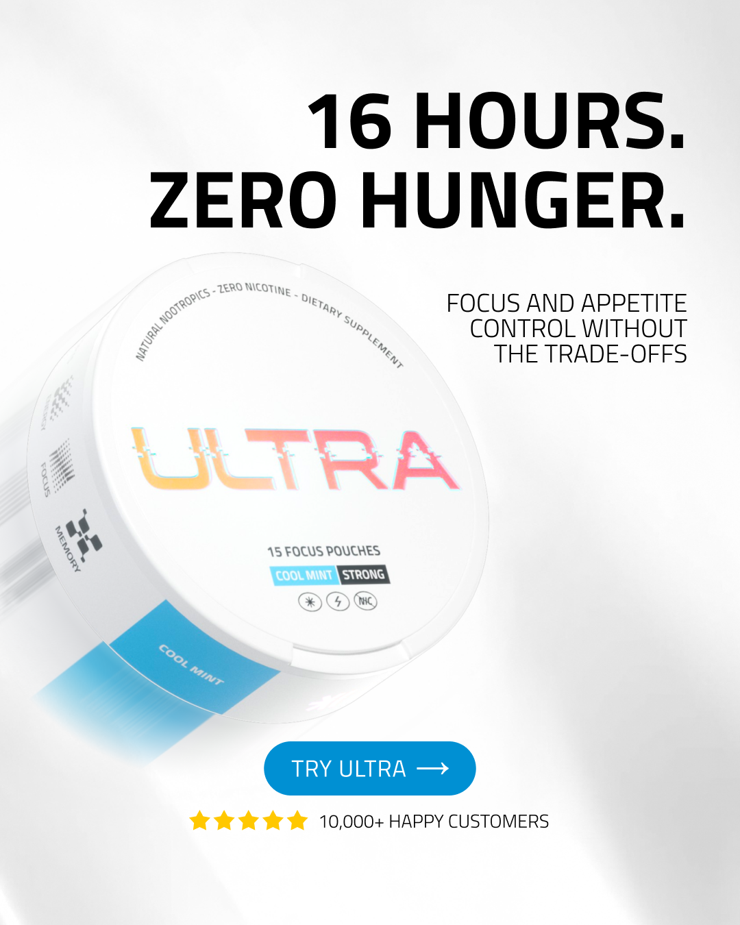 Ultra Pouches Facebook ad