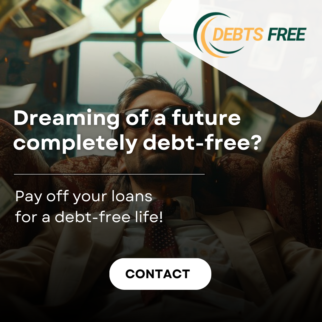 Debts free Facebook ad: Break Free From Debt