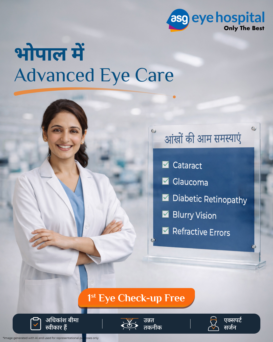 ASG Eye Hospital Facebook ad