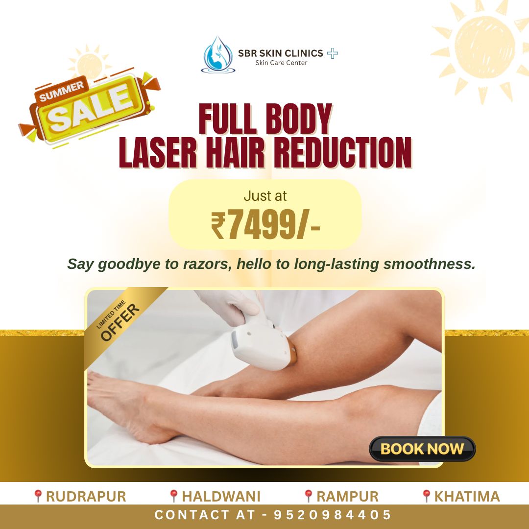 SBR Skin Clinics Facebook ad: BOOK YOUR APPOINTMENT NOW