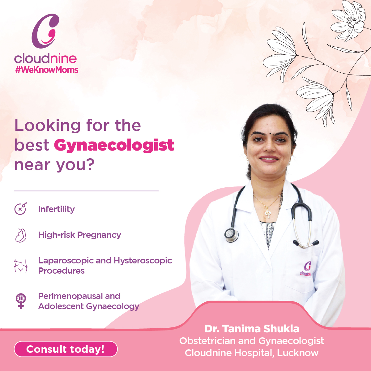 Cloudnine Hospital - Gomti Nagar, Lucknow Facebook ad