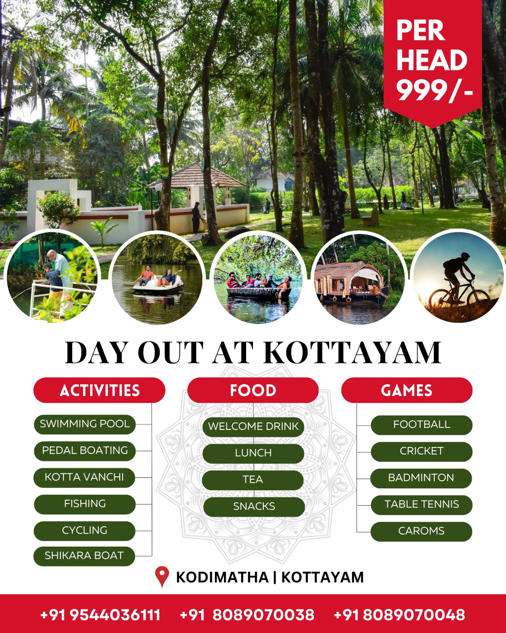 The Windsor Castle Kottayam Facebook ad