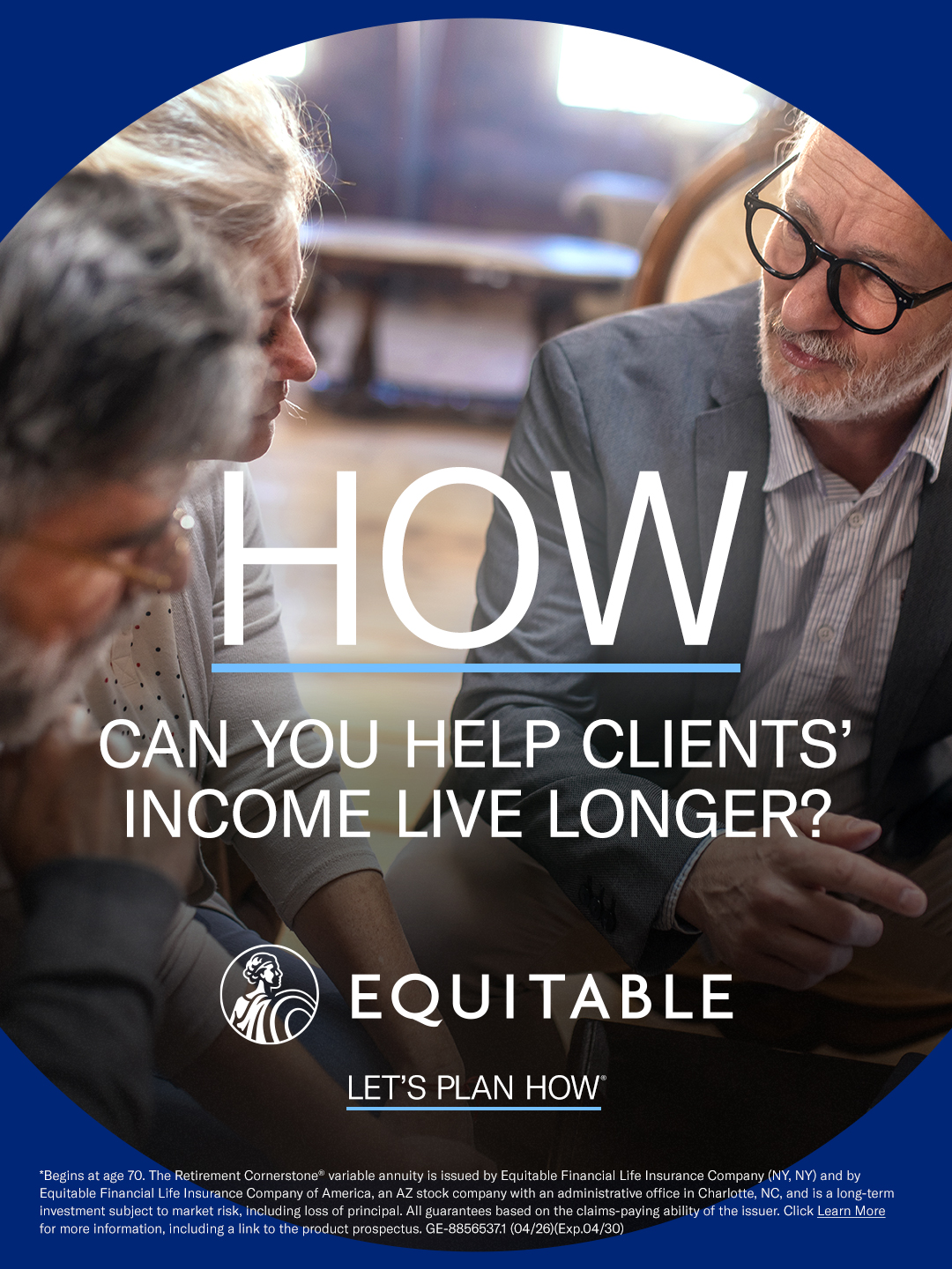 Equitable Facebook ad