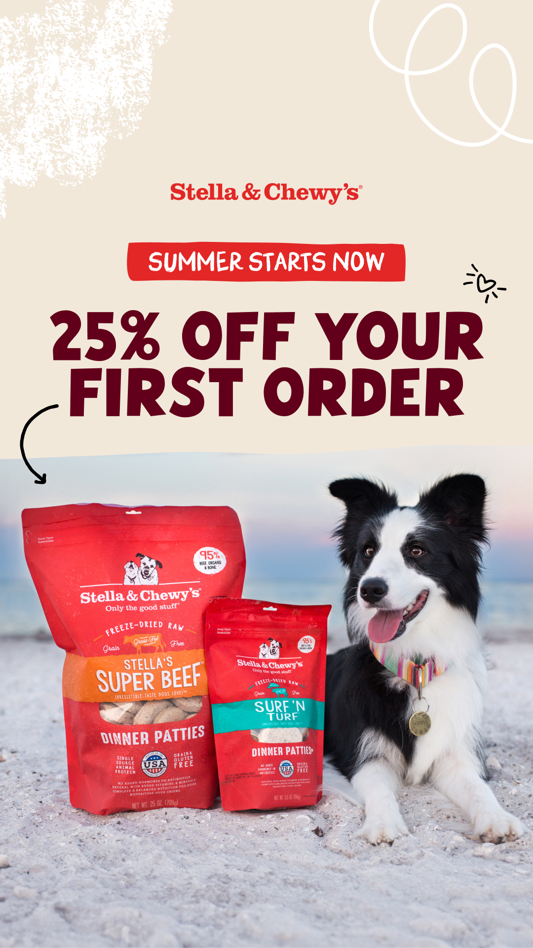 Stella & Chewy's Facebook ad
