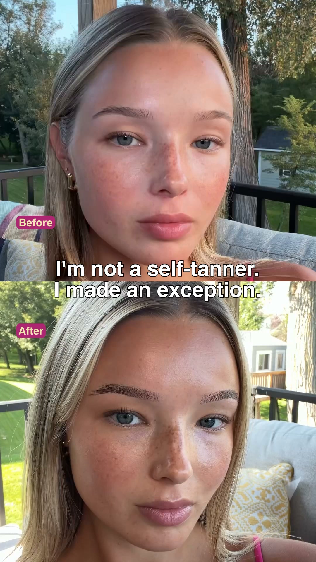 Coco & Eve Facebook ad: Get a Flawless, Sun-Kissed Glow Instantly