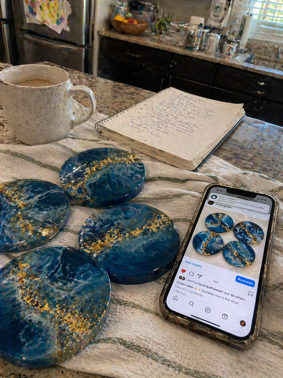 Epoxy Resin Art  Facebook ad