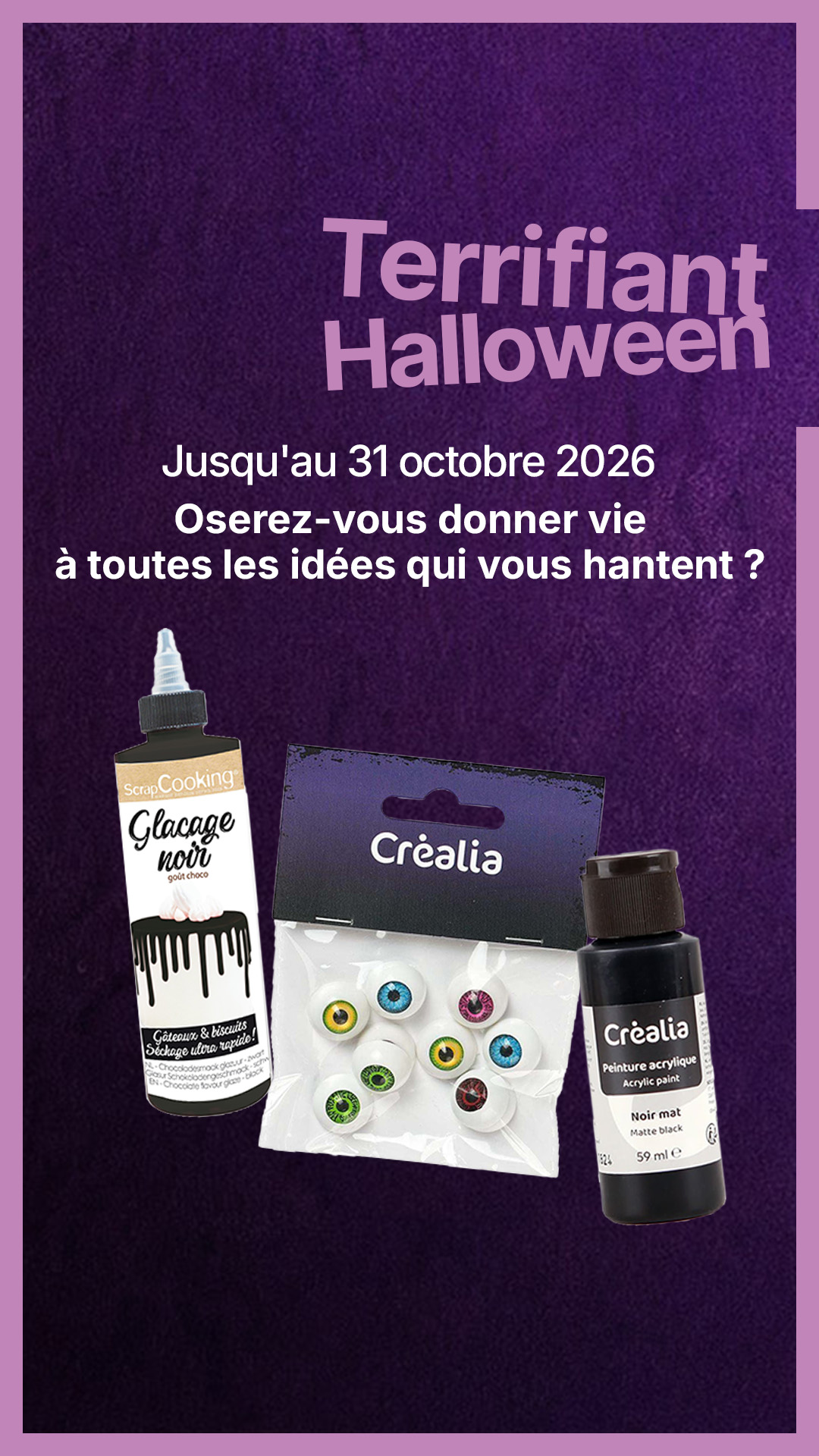 Cultura Facebook ad: Créativité monstrueuse