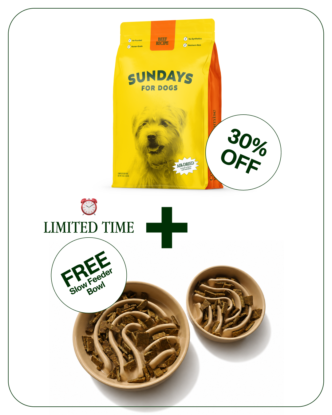 Sundays Facebook ad