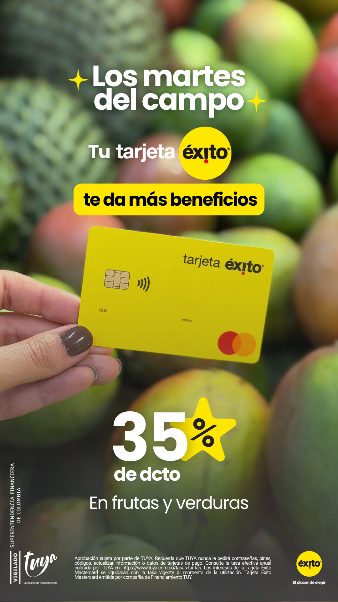 Éxito Facebook ad