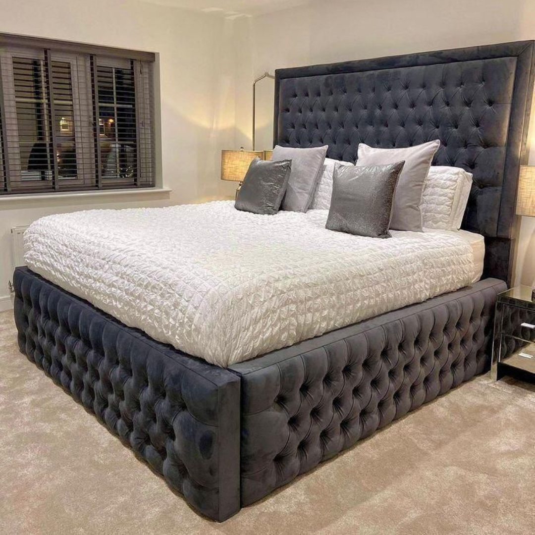 Beds Crown Facebook ad: HALF PRICE SALE 50% OFF