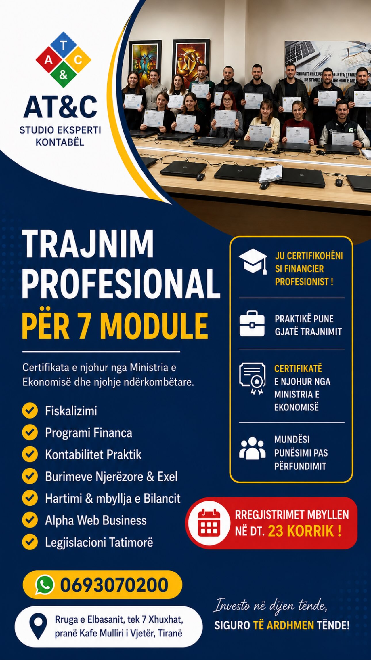Zyre Kontabiliteti & Eksperti albanian Tax & Consulting Facebook ad from Jul 10, 2026