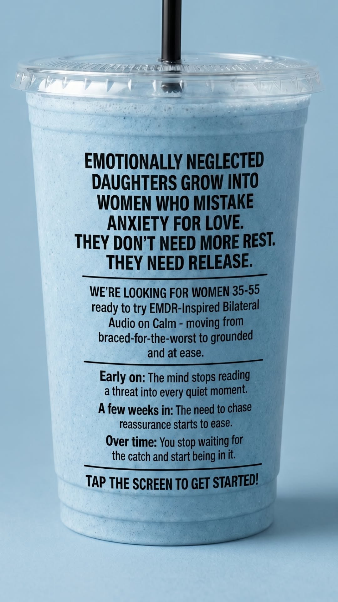 Calm Facebook ad