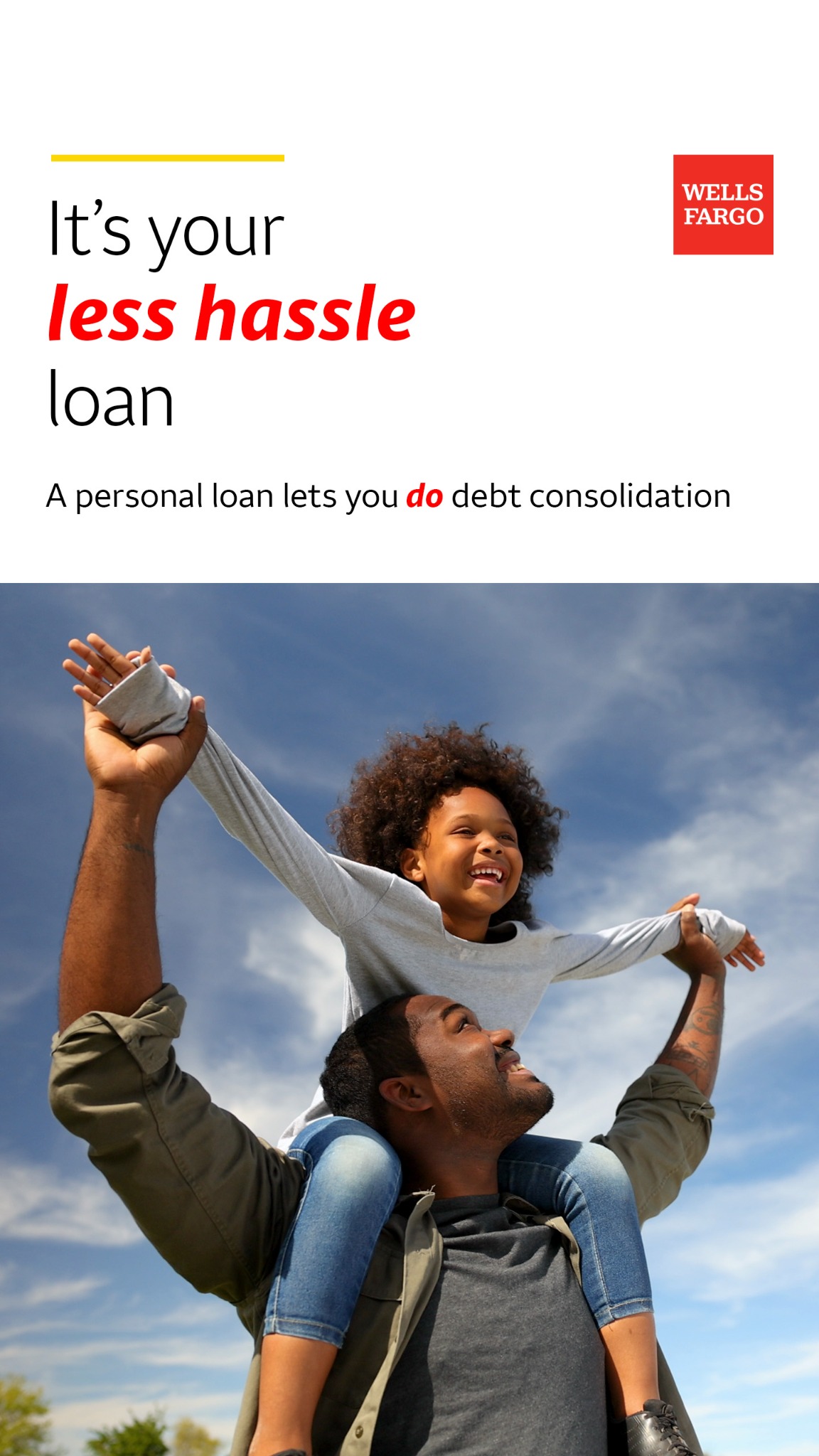 Wells Fargo Facebook ad