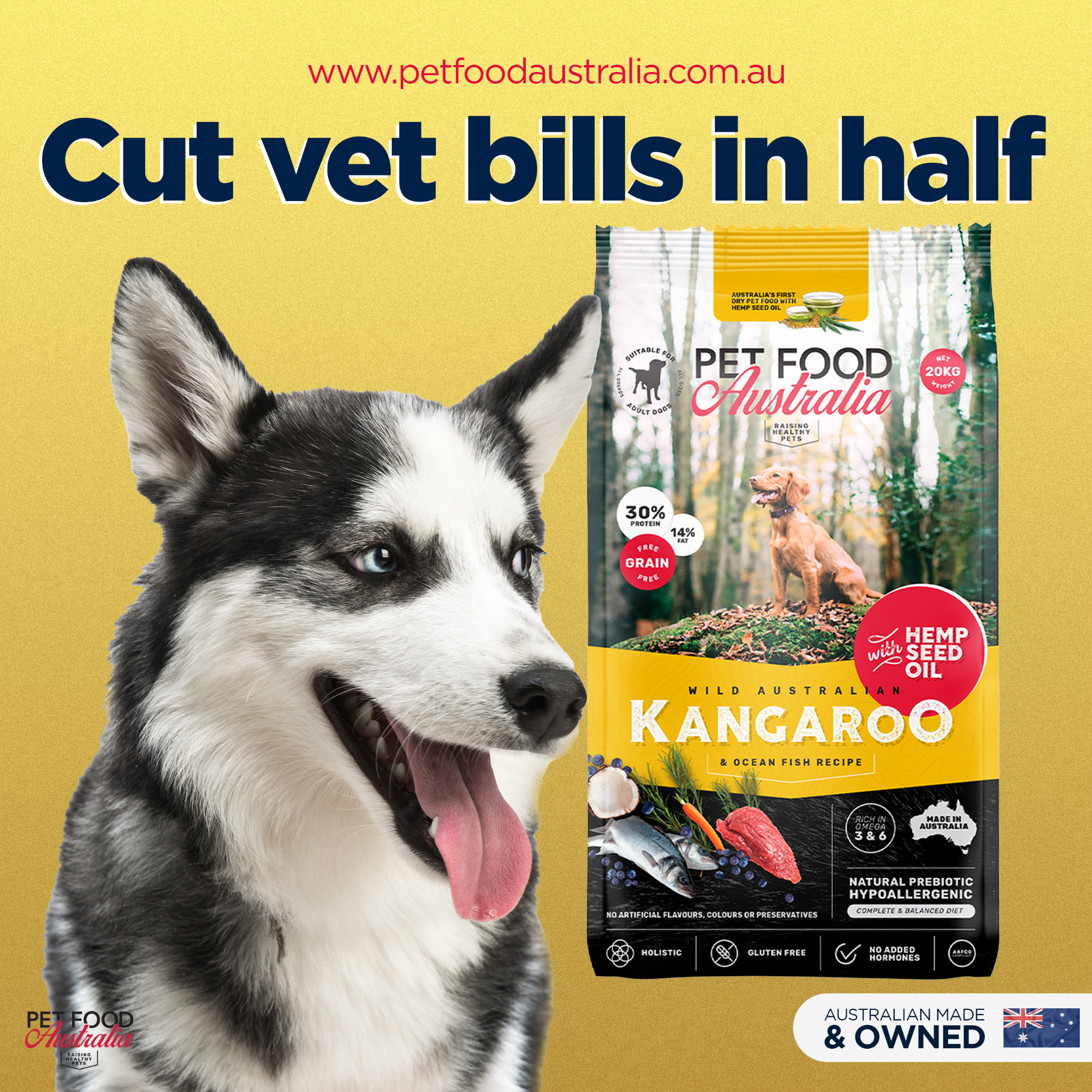 Pet Food Australia Facebook ad