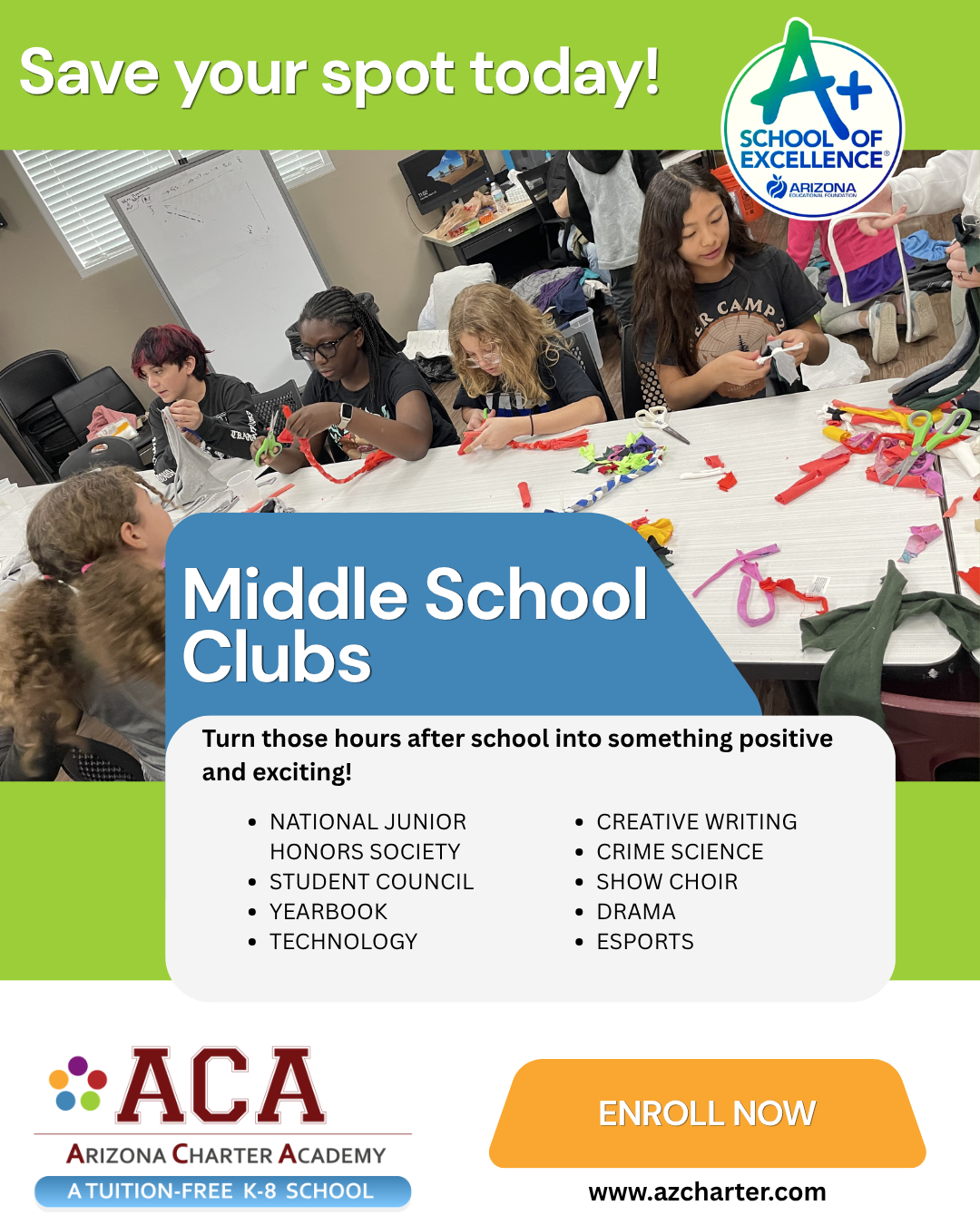 Arizona Charter Academy Facebook ad