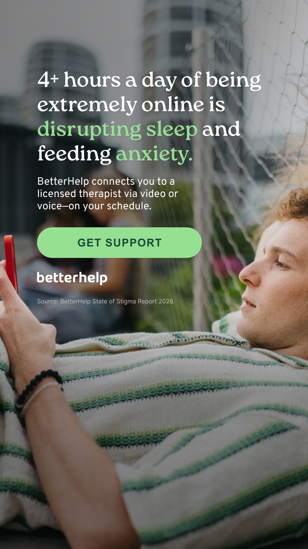 BetterHelp Facebook ad